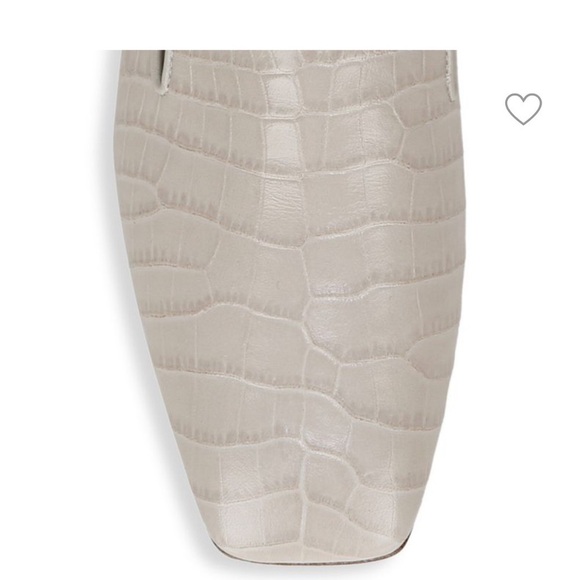 Vince Clark Square-Toe Croc-Embossed Leather Loafers - Picture 4 of 10